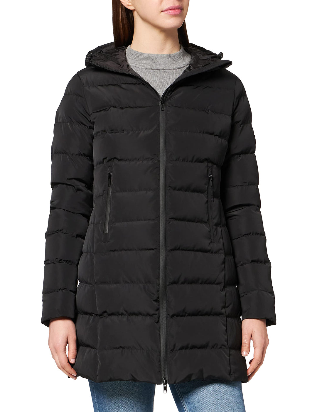 Canadian Classics Damen Simcoe Long Warm Up Jacket 48 Schwarz, 48 Schwarz