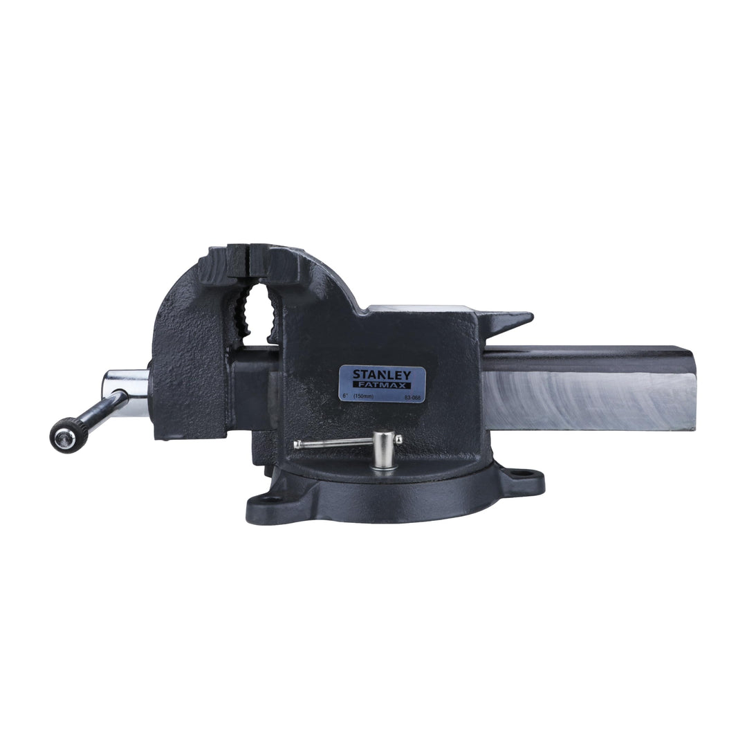 Stanley Maxsteel Schraubstock (schwere Ausführung, 105 mm Ausladung, 150 mm Spannweite, 2200 kg Span
