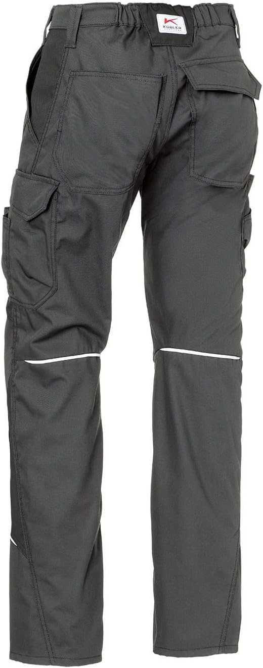 KÜBLER Workwear Damen Hose Hose, 34 Anthrazit/Schwarz