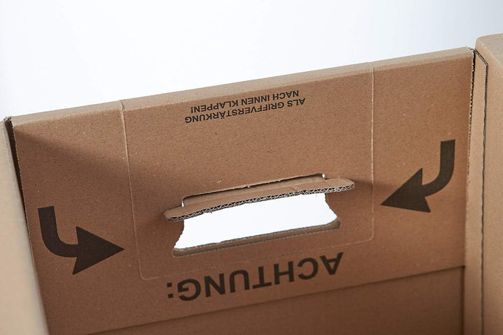 BB-Verpackungen 30 x Bücherkarton Profi aus recycelter Pappe (sehr stabil 2-wellig, doppelter Boden,