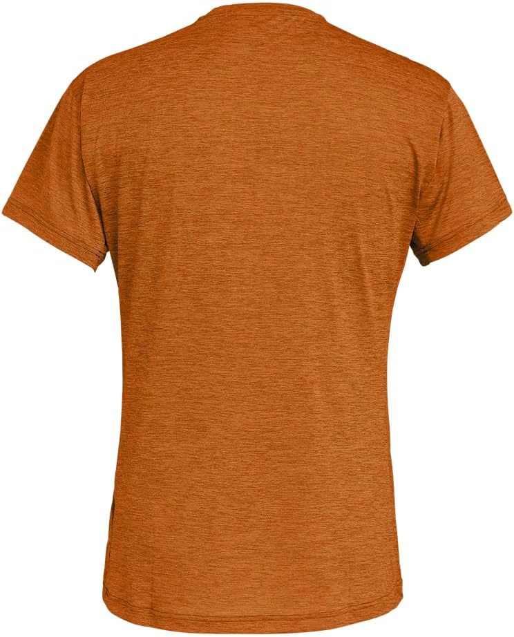 Salewa Herren Puez Melange Dry M S/S Tee Hemden & T-shirts XXL Burnt Orange Melange, XXL Burnt Orang