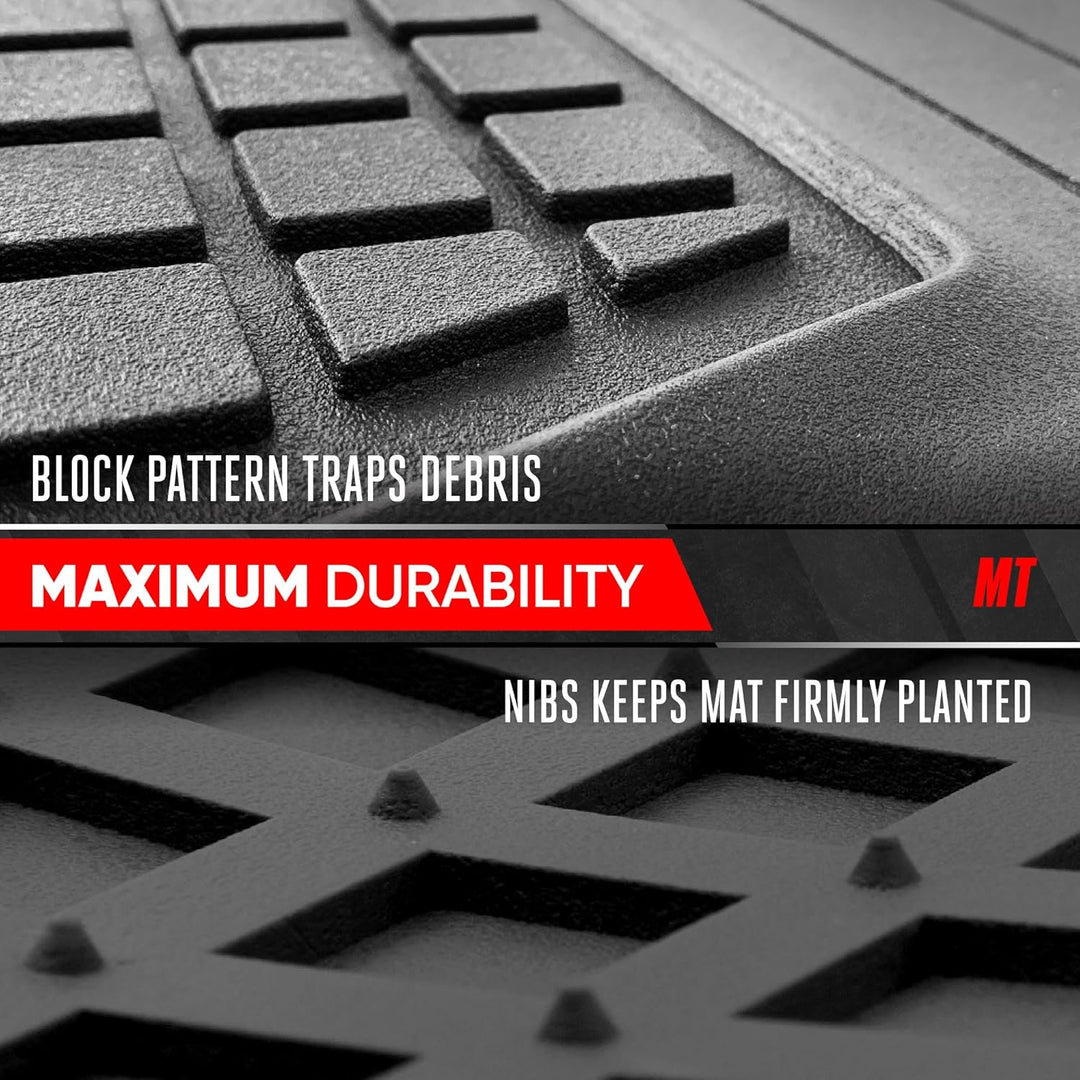 Motor Trend Premium FlexTough All-Protection Cargo Mat Liner - mit Traktionsgriffen & frischem Desig