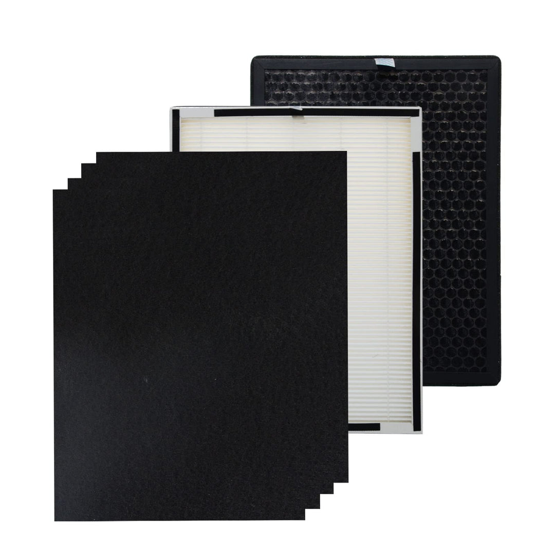 PUREBURG ErsatzFilter-Set kompatibel mit Beurer LR 500 Und Purafide Air XP360 Luftreiniger, True HEP