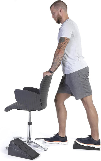 BODYMATE Wadendehner im 3er Set, Kniekeil, Waden-Strecker, Mobilisationskeil zum Dehnen, Beinstrecke