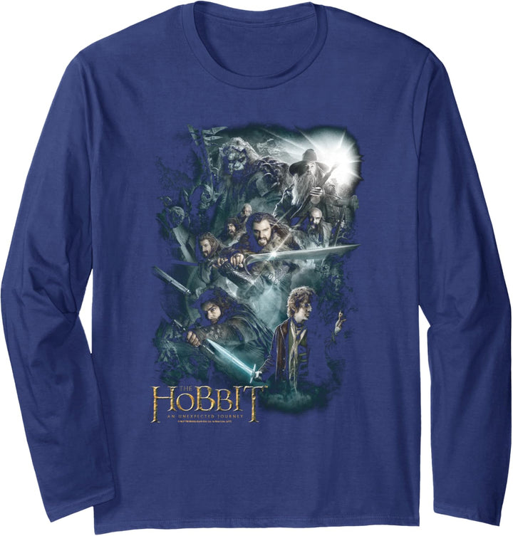 The Hobbit Epic Adventure Black Langarmshirt