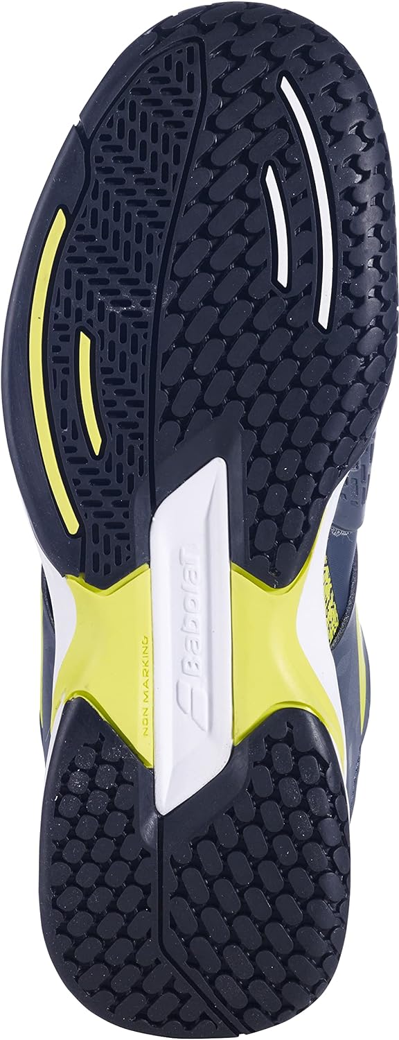 Babolat Propulse AC JR Tennis Shoes, Grey/Aero, 35.5 EU
