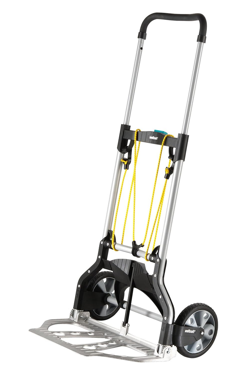 Wolfcraft TS 850 Transportsystem 5501000 / Komfortable & klappbare Sackkarre für Lasten bis zu 100 k