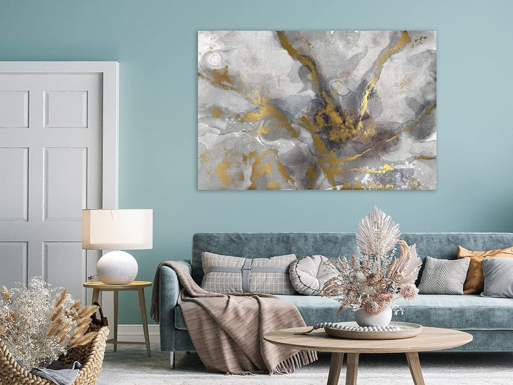murando - Bilder Abstrakt 120x80 cm Leinwandbild 1 tlg Kunstdruck modern Wandbilder XXL Wanddekorati