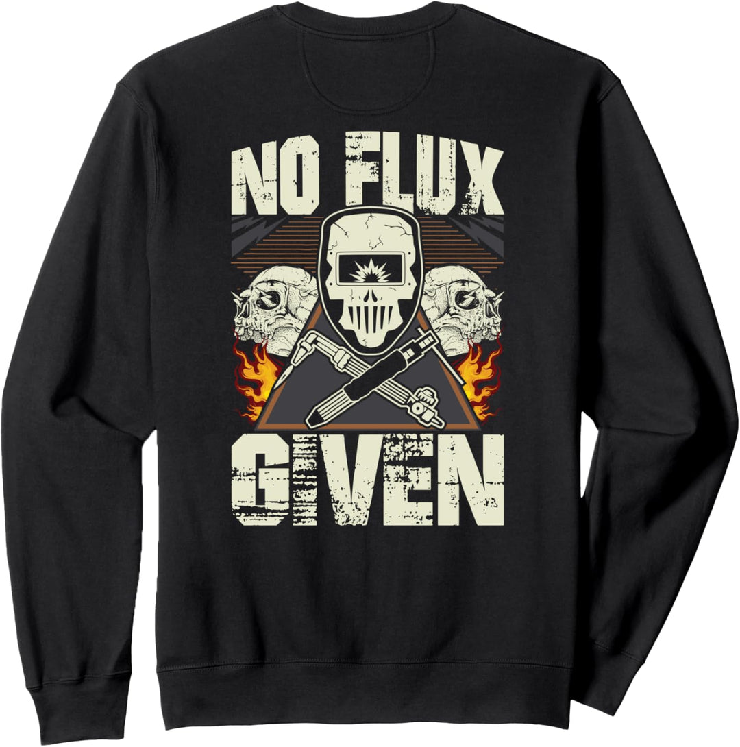 Welding No Flux Given Design On Back Of Clothing Sweatshirt