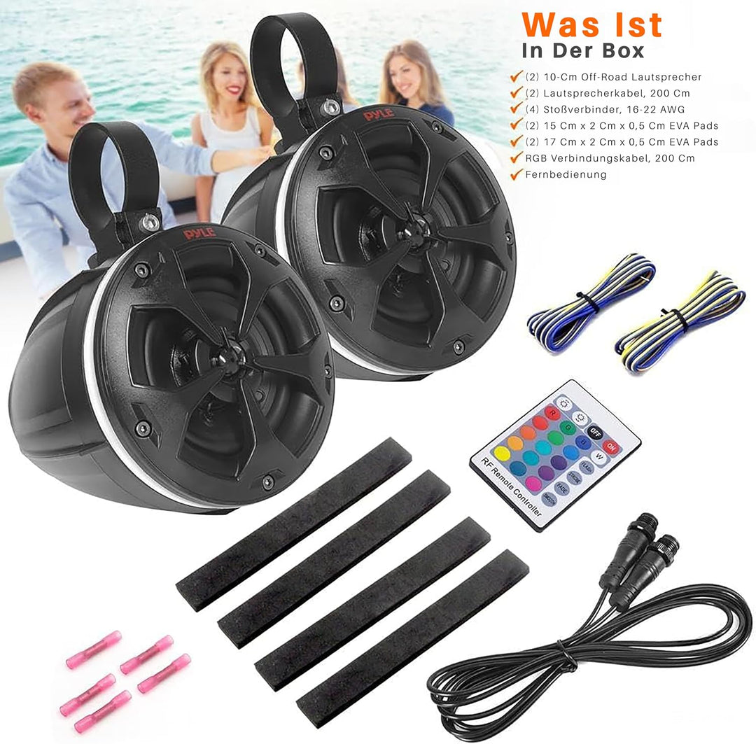 Pyle Outdoor Box Wasserdicht – Outdoor Speaker – Aussenlautsprecher Wasserfest 800W als Lautsprecher