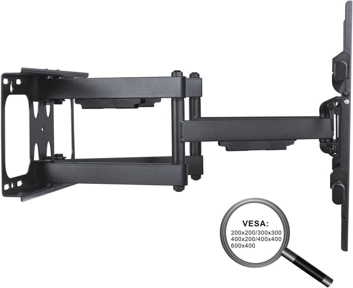 PureMounts FM51-600 Wandhalterung für TV Geräte mit 81-165cm (32-65"), VESA: 600x400, neigbar: 5°/-1