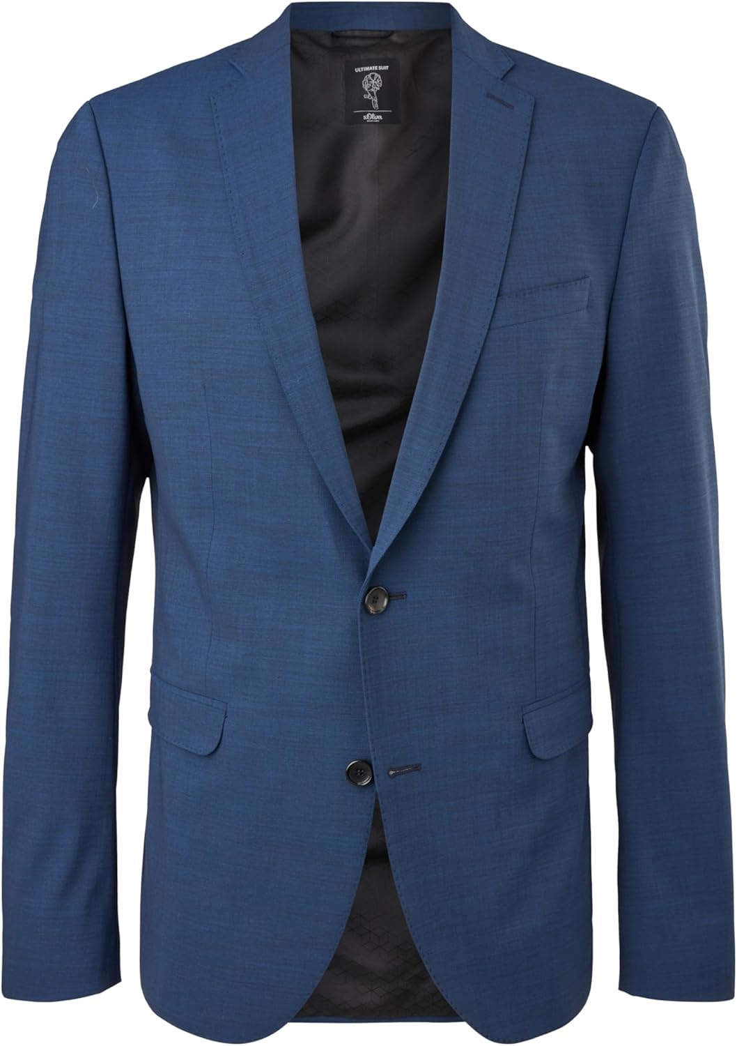 s.Oliver Slim Fit: Sakko mit Hyperstretch 40 Blau, 40 Blau