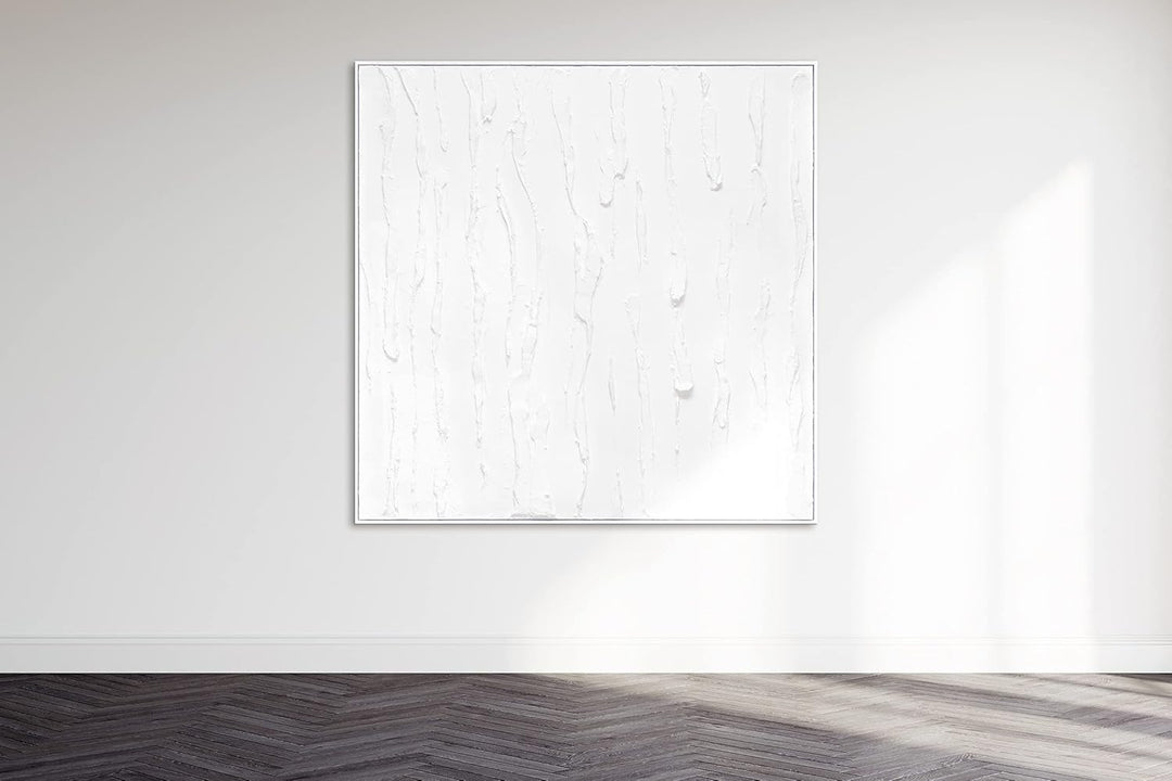 YS-Art Abstrakt Acryl Gemälde auf Leinwand Life 3 handgemalt Wandbilder Wohnzimmer modern Wohndekor
