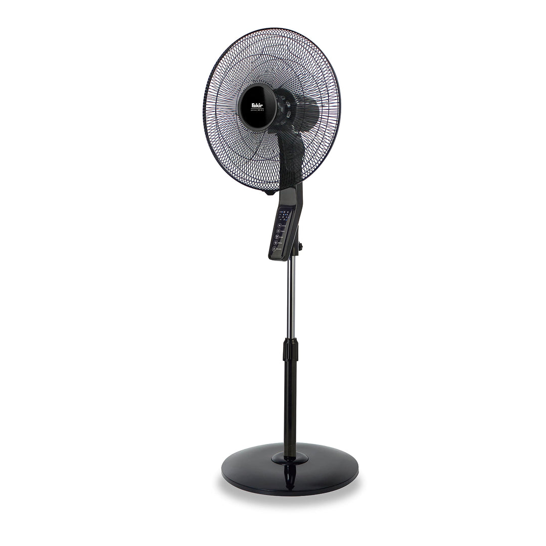 Fakir premium VC 46 S – Höhenverstellbarer leiser Standventilator mit Fernbedienung & 3 Leistungsstu