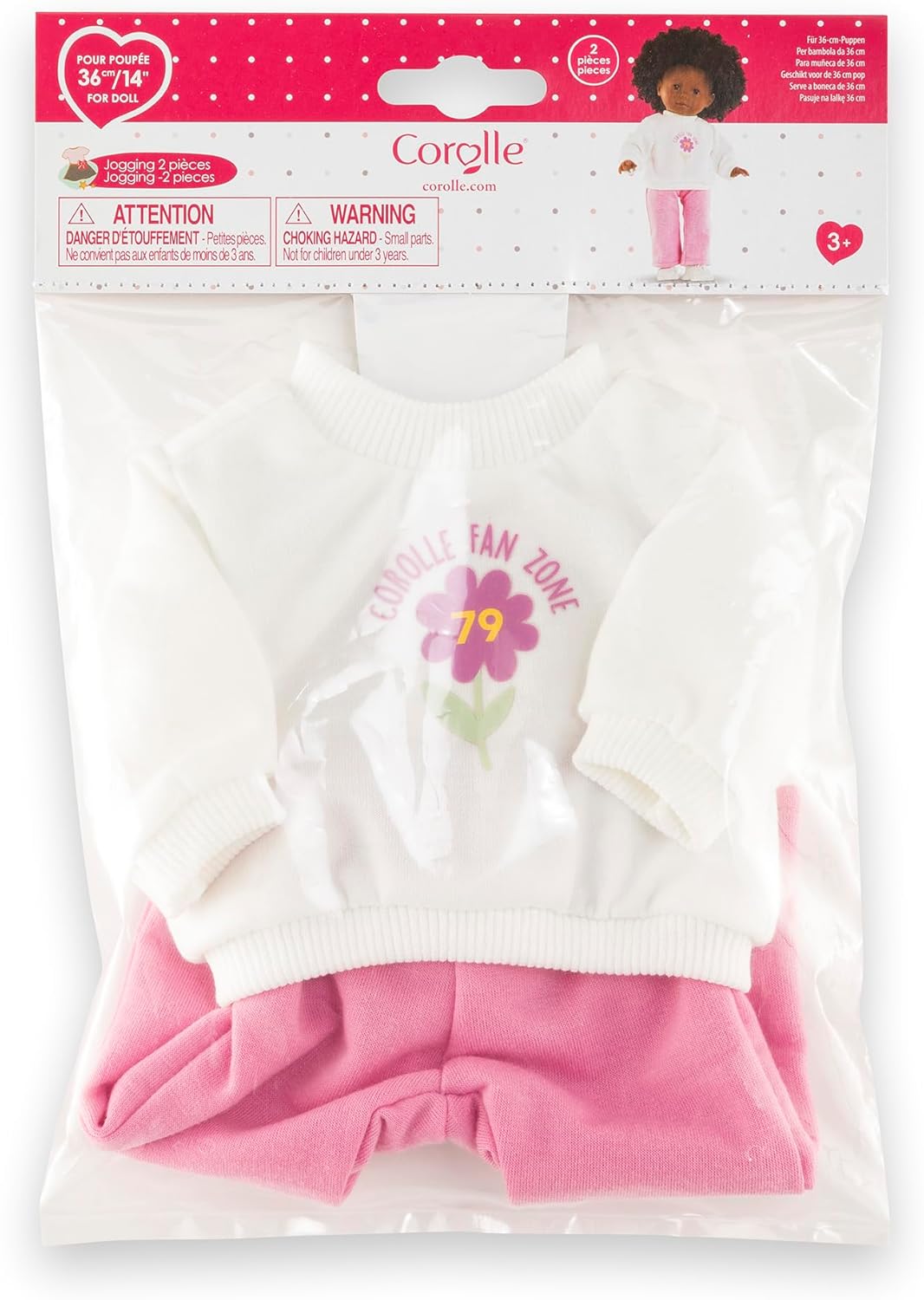 Corolle - Jogginganzug, 2-teilig, Kleidung für Puppen, 36 cm, ab 3 Jahren, 9000213170