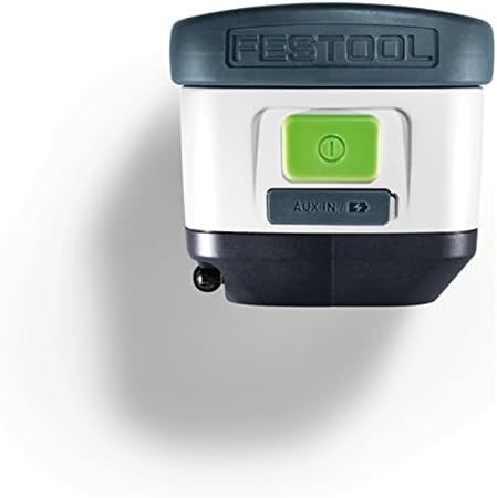 Festool Digitalradio BR 10 DAB+ SYSROCK (mit Netzadapter 230 V, AUX-IN Kabel, Tasche)