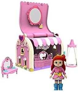 Rainbow Ruby – Lizenz Mini-Universum – Kosmetikkoffer – Schönheitssalon komplett – Spielzeug mit Zub