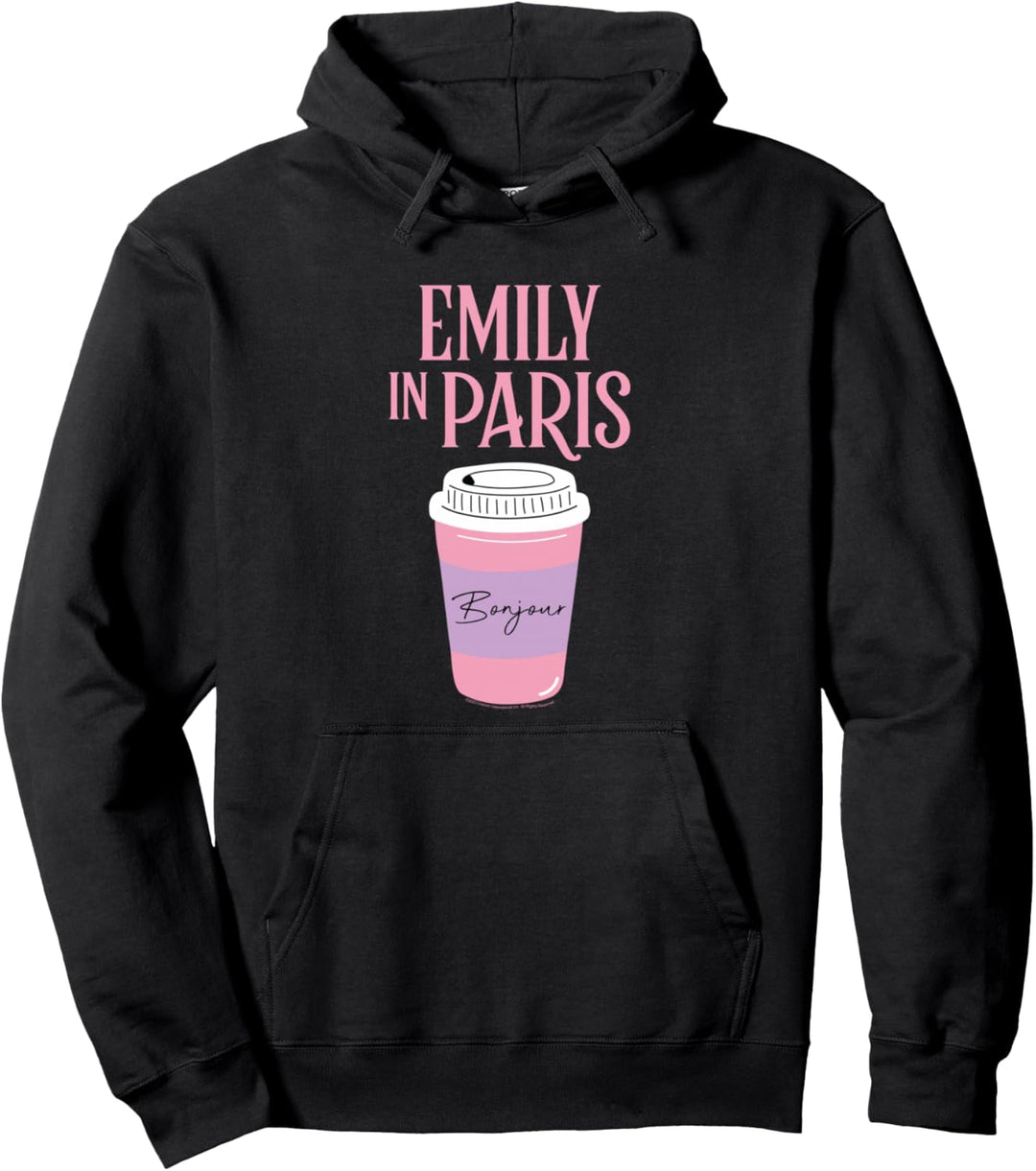 Emily in Paris Kaffeetasse & Logo Pullover Hoodie