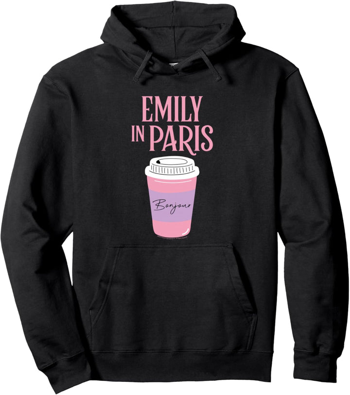 Emily in Paris Kaffeetasse & Logo Pullover Hoodie