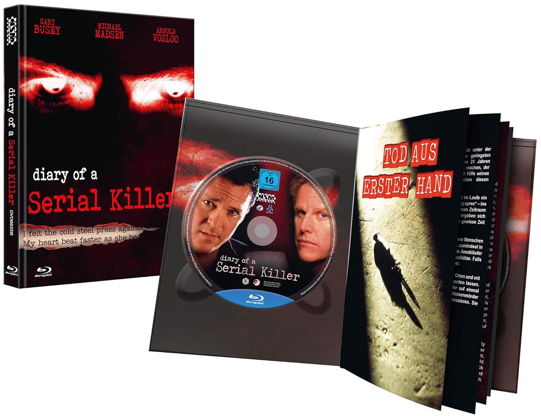 Diary of a serial Killer - Tod aus erster Hand [Blu-Ray+DVD] - uncut - limitiertes Mediabook Cover B