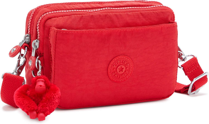Kipling Damen Abanu Multi Umhängetaschen Rot