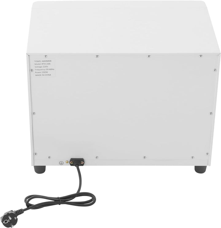 Handtuchwärmer 23L Elektrisch – Desinfektion & Heizung bis 70°C – Robuster Handtücherwärmer aus Edel