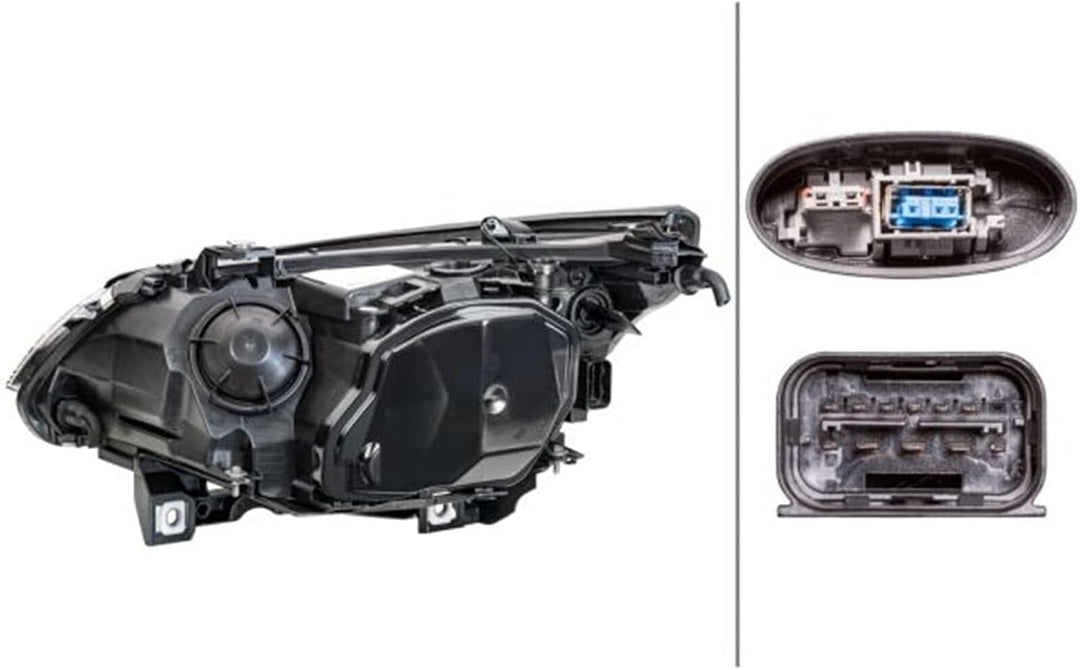 HELLA 1EL 164 908-001 Bi-Xenon-Hauptscheinwerfer - rechts - für u.a. BMW 5 (E60), Rechts