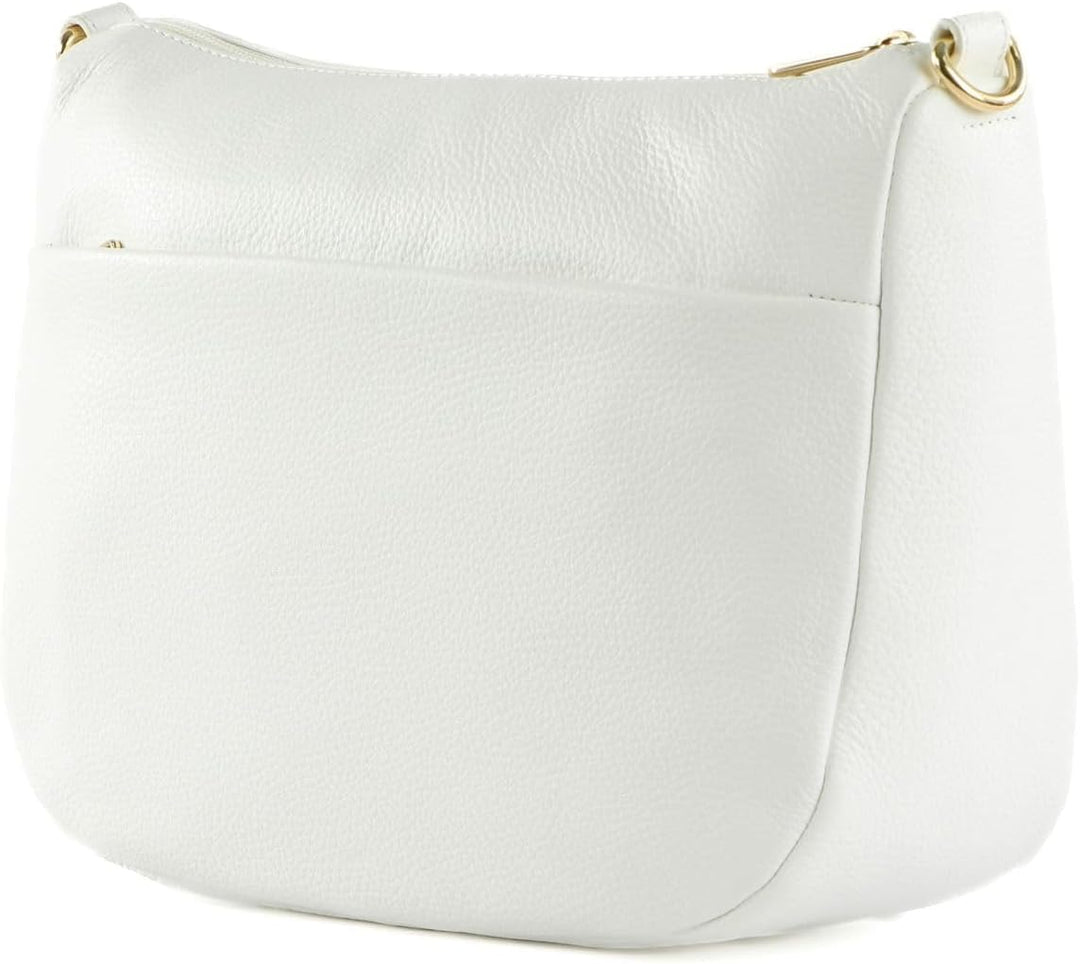 Mandarina Duck Damen Mellow Leather HOBO Optical White, Optical White