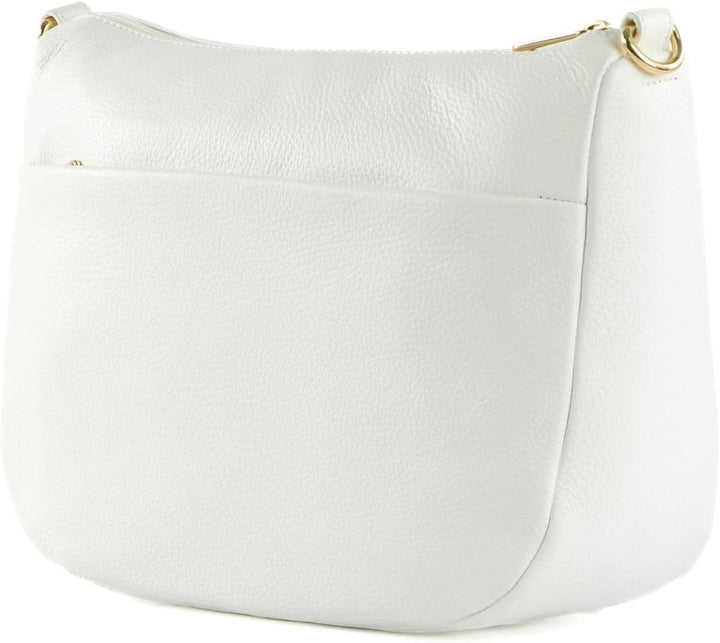 Mandarina Duck Damen Mellow Leather HOBO Optical White, Optical White