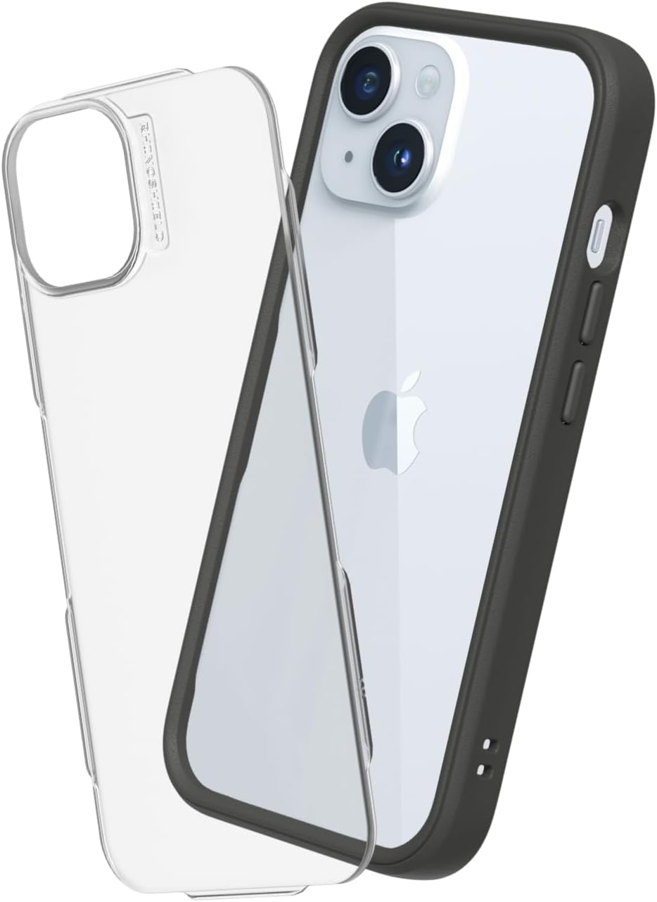 RhinoShield Modulares Case kompatibel mit [iPhone 15] | Mod NX - Anpassbare & stossdämpfende Schutzh