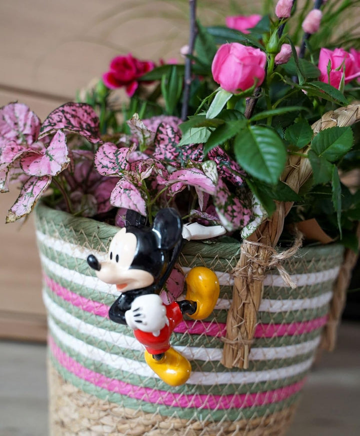 Christmas Inspirations Disney Mickey Mouse Pot Buddy In und Outdoor 10 x 7 x4 cm Gartendekoration fü