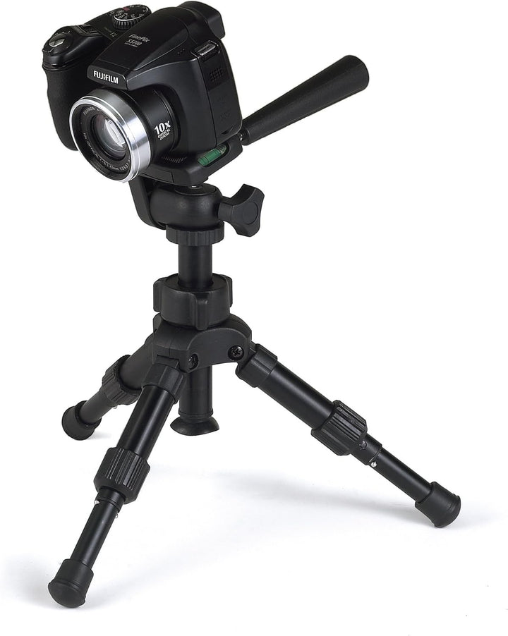 Kaiser Fototechnik Kamera Tischstativ für DSLR mit Mittelsäule, 6045, Schwarz