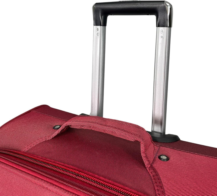 MY TRAVEL BAG Stoff Reisekoffer Trolley Erweiterbar mit Zwillingsrollen (M/L/XL/XXL oder 4er Set) We