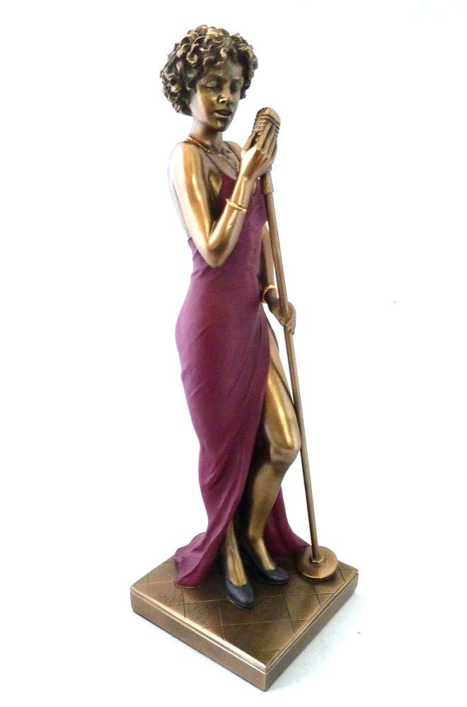 Jazz Musik Skulptur - Sängerin - Kollektion 'Le Monde du Jazz' #76207