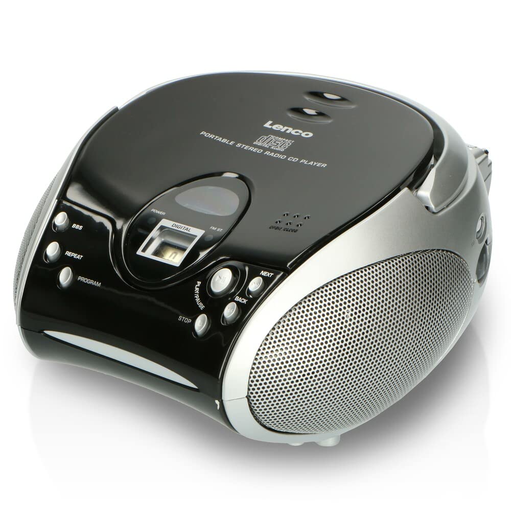 Lenco scd-27 BK schwarz/weiss