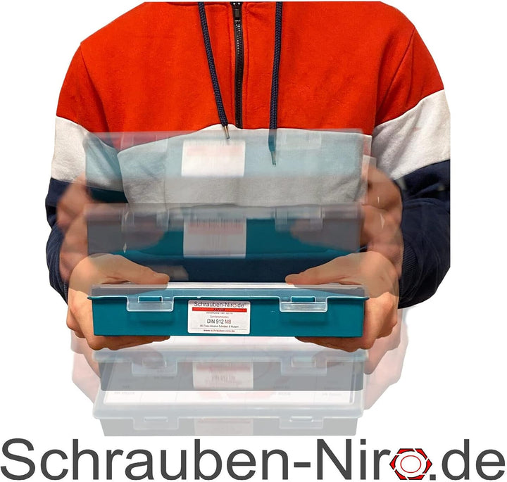 Sortiment/Set Edelstahl Senkkopfschrauben M5 M6 DIN 7991 VA A4 V4A Innensechskant M5 + M6 | A4/V4A,