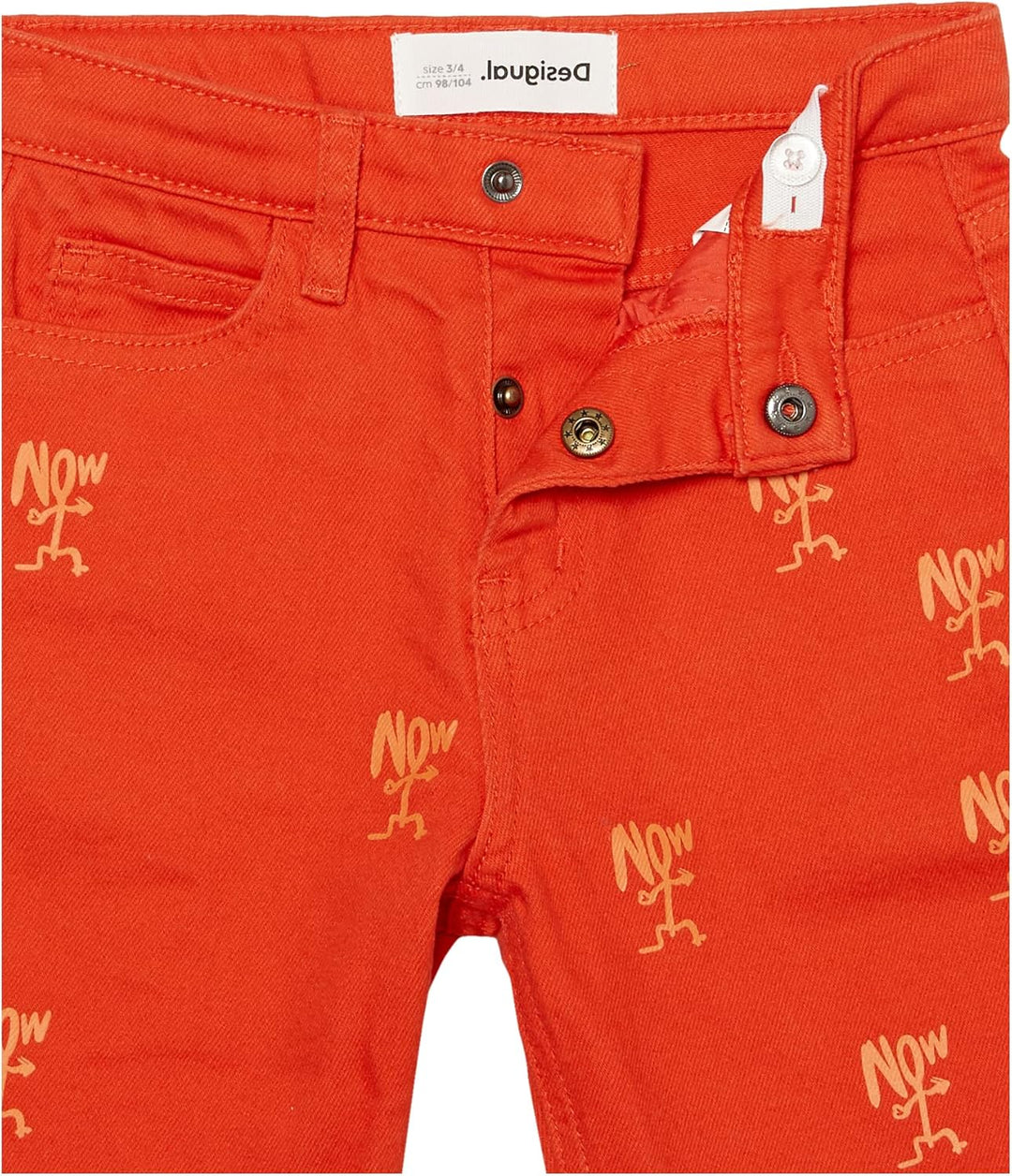 Desigual Jungen Jeans, Orange