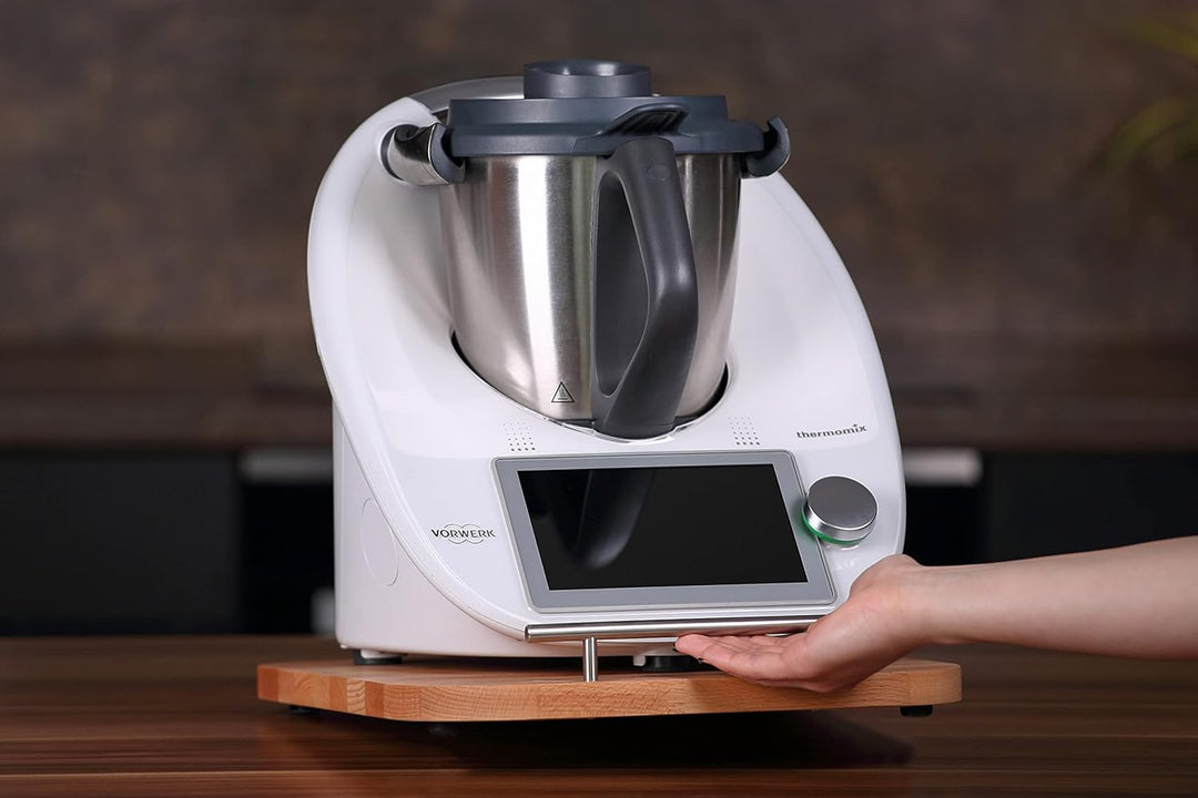 GZ-Design Gleitbrett für Thermomix TM5/TM6 - perfektes Thermomix Zubehör aus Hartholz - Made in Germ