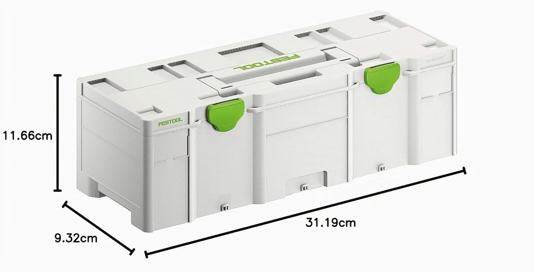 Festool Systainer³ SYS3 XXL 237 (mit Abdeckung für Beschriftungsfeld)