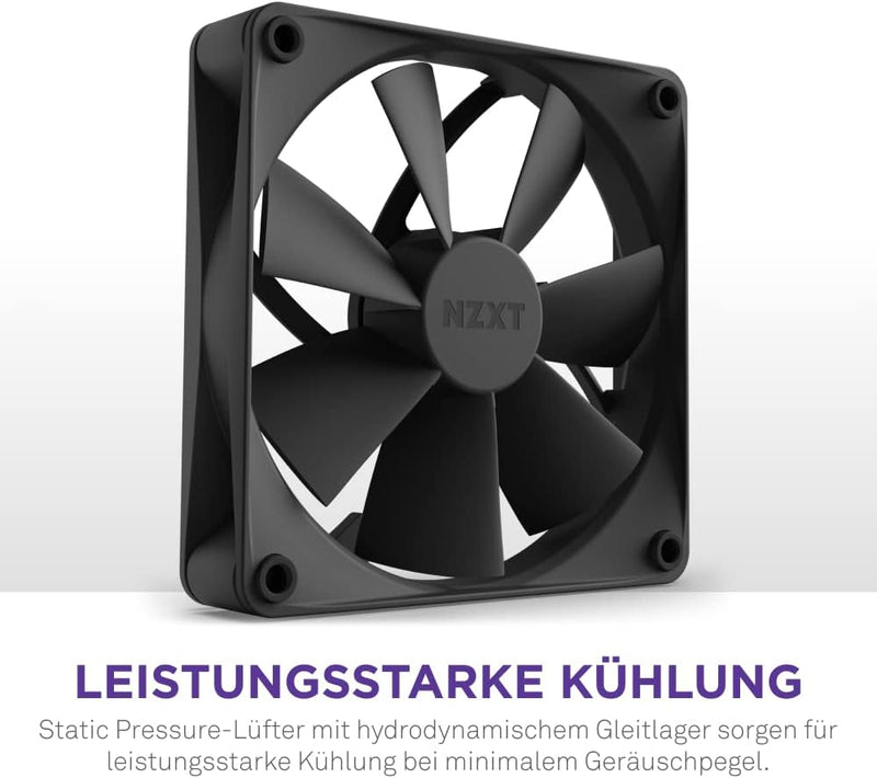 NZXT Kraken 360 - RL-KN360-B1-360mm AIO CPU Wasserkühlung - 1,54" LCD Display 240x240-3x120mm PWM Fa