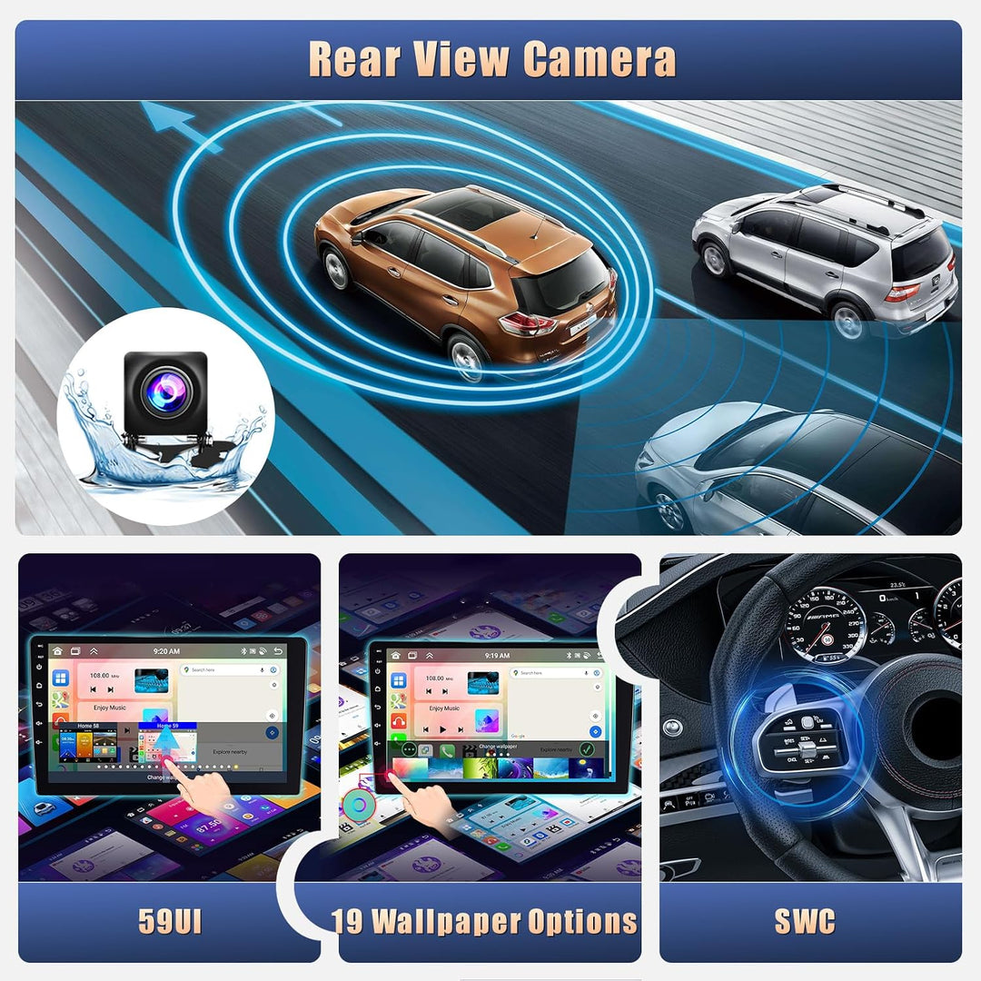 [8Cores 2G+64G] Hikity Autoradio Navi Für Audi A4 S4 RS4 8E B6 B7 2000-2009 Android 15 Touch Display