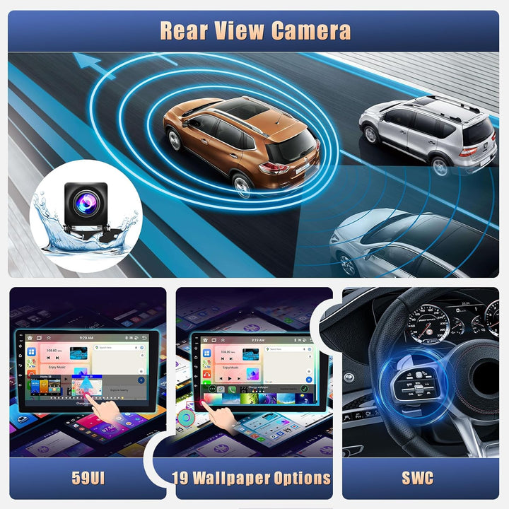 [8Cores 2G+64G] Hikity Autoradio Navi Für Audi A4 S4 RS4 8E B6 B7 2000-2009 Android 15 Touch Display