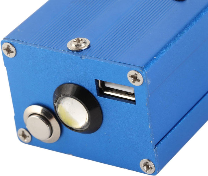 Manueller Dynamo mit Hoher Leistung, Tragbares Handkurbel-Ladegerät, Handy-Ladegerät mit COB-Licht f