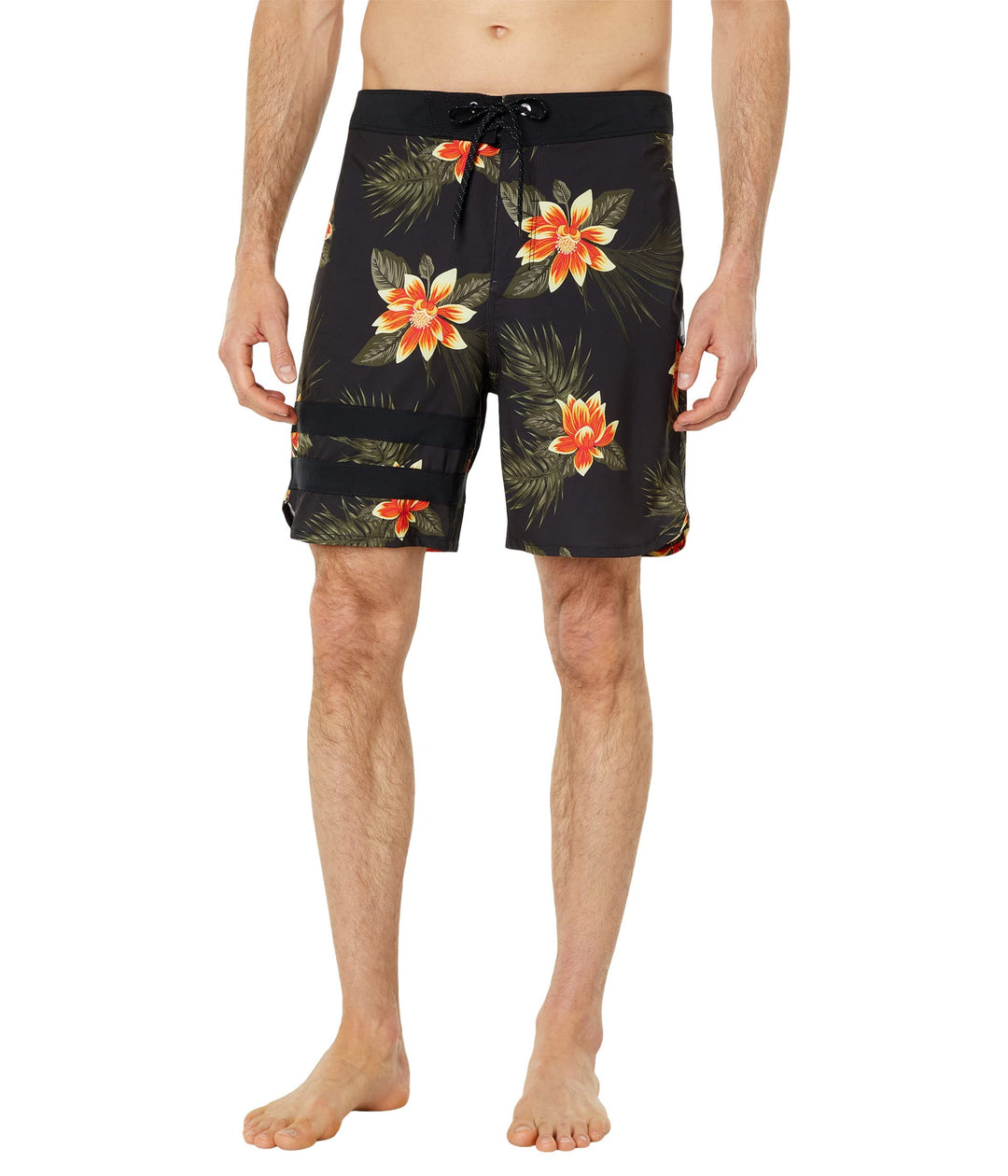 Hurley Herren Phantom Block Party 18' Board-Shorts 30 Schwarz, 30 Schwarz