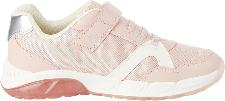 Geox Mädchen J Spaziale Girl A Sneaker 30 EU Lt Rose Lt Ivory, 30 EU Lt Rose Lt Ivory