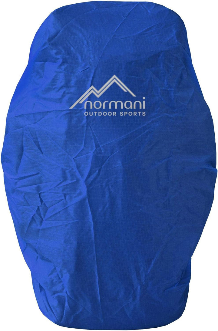 normani wasserdichter Regenueberzug Raincover Regenhülle für Backpacks Rucksack Royalblau 80-90 Lite