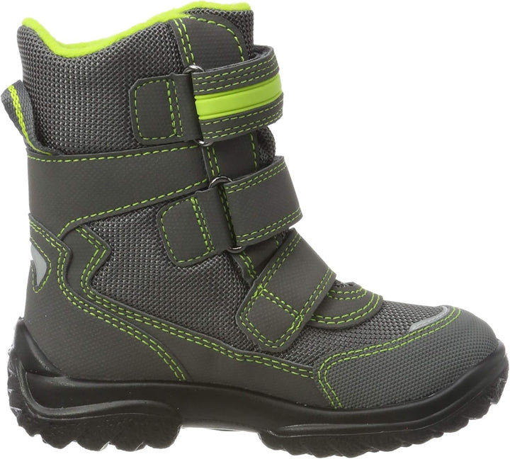 Superfit Jungen Snowcat Warm Gefütterte Gore-tex Schneestiefel 20 EU Weit Grau Grau Gelb 20, 20 EU W