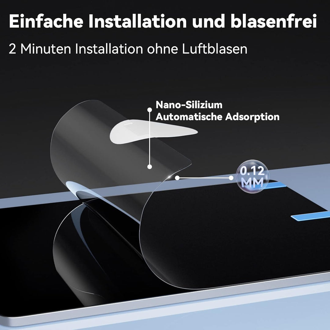2 Stück Like Paper Folie Kompatibel mit iPad 10. Gen 10,9 Zoll 2022/iPad 11. Gen(A16) 11 Zoll 2025,