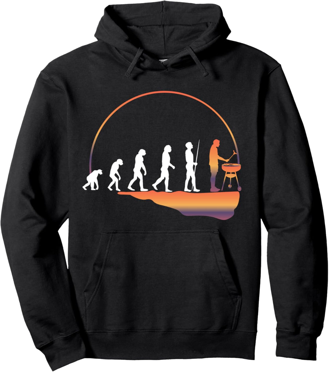 BBQ Grillmeister Auftragsgriller Grillen Grillparty Pullover Hoodie