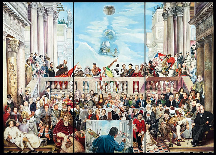 Schmidt Spiele 59270 Renato Casaro, So vergeht der Ruhm der Welt, 3000 Teile Puzzle
